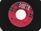 ROCKABILLY 45- SWEETIE JONES - BABY PLEASE DONT LEAVE - HEAR -1959 PROMO SCOTTIE