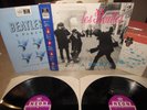 THE BEATLES Orig 2LP French LES BEATLES A PARIS live 1986 release w/book NEON NM