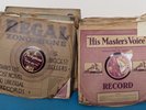 78 rpm records of mostly swing / jazz music- total 103 records.