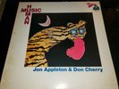 DON CHERRY & JON APPLETON Flying Dutch men 1978 Japanese pressing VG+ electronic