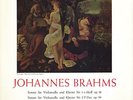 BRAHMS Cello Sonatas 1 & 2 STARKER Philips 6921 Maroon Lbl LP NM 1959 Recording