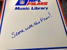 NFL Films Music Library Score With The Pros  LP Vinyl NFL 107 1979 VG++