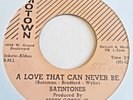 Satintones  *  A Love That Can Never Be  /  Tomorrow & Always  *  MOTOWN *  60's