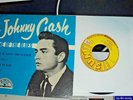 JOHNNY CASH HOME OF THE BLUES 45 EP SUN SEP 116 VG VINYL VG+ P/S COVER