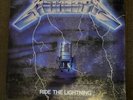 METALLICA RIDE THE LIGHTNING UNPLAYED LP 1ST PRESS MEGAFORCE 1984 SLAYER ANTHRAX