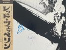 COA AUTOGRAPH LED ZEPPELIN P–8041A VINYL LP JAPAN Signed