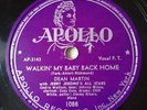 Dean Martin 78 rpm Apollo 1088 