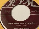 ROSCOE GORDON NEW ORLEANS WIMMEN/I REMEMBER YOUR KISSES   RPM 358 MEMPHIS BLUES