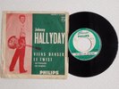 Johnny Hallyday Viens danser le twist 45 T vinyle Juke-box pochette originale
