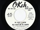 Northern Soul 45 - Billy Butler & The Chanters - My Heart Is Hurtin - Okeh