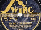 Geo Daly & son Quartette : Odalisque / Sunkiss 78 tours rpm SWING SW. 348