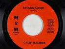 Sweet/70s Soul 45 - Calif. Malibus - I Stand Alone - M&M - VG++