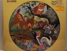 WALT DISNEY PICTURE DISC STORY AND SONGS FROM BAMBI VINYL LP