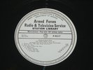 MAN FROM UNCLE-SECRET AGENT MEETS THE SAINT AFRTS US Military Radio Only LP RARE