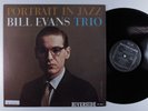 BILL EVANS TRIO Portrait In Jazz RIVERSIDE LP NM japan 1976 reissue x