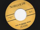 DOOWOP R&B 45 -  DAYTONS - THE KING OF BROKEN HEARTS -  HEAR - 1958 NORGOLDE