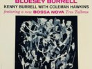 KENNY BURRELL & COLEMAN HAWKINS Bluesey Burrell 1963 MOODSVILLE Mono RVG LP VG++