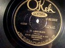 78 : OKEH 41350-LOUIS ARMSTRONG-ST LOUIS BLUES / AFTER YOU'VE GONE