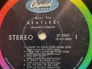 THEBEATLES MEET THE BEATLES STEREO NO PUBLISHING CREDIT LABELS FIRST PRESS VINYL