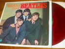 The BEATLES Please Please Me japanese RED color vinyl LP Apple pressing AP-8675