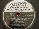 Julie London + Barney Kessel 78 London HL-U 8240, Cry Me A River, S,Wonderful EX