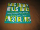 Miles Davis-Bags Groove LP Prestige SMJ-6520 Japan 1976 Ex/nm Jazz