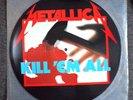 Metallica Kill 'em All Picture LP 1986 Music For Nations