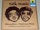Silk Sonic An Evening With Yellow Vinyl Walmart xxx/5000 OOP Bruno Mars