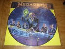 MEGADETH -RUST IN PEACE- AWESOME  LTD EDITION PICURE VINYL LP 1990 EX