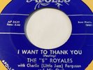 THE 5 ROYALES I WANT TO THANK YOU/ ALL RIGHTY  APOLLO 449 R&B Vocal Group