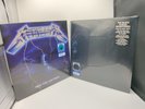 2 Metallica Records: BLUE Ride The Lightning Vinyl & Metallica Black LP Sealed