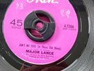 MAJOR LANCE AINT NO SOUL ( IN THESE OLD SHOES) OKEH RECORDS NORTHERN SOUL