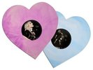 Taylor Swift Lover Live From Paris Special Edition Heart Shape Pink & Blue Vinyl