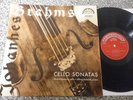 SUA ST 50375 1ST EDIT = BRAHMS = CELLO SONATAS = ANDRE NAVARRA = CELLO + HOLECEK