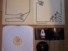 Chumbawamba Never Mind The Ballots Lp vinyl & Swinging With Raymond poster & cd