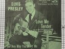 Elvis Presley 45 Record 47-6643 Love Me Tender / Any Way You Want Me Green