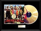 THE BEATLES SGT. PEPPER GOLD RECORD LP ALBUM NON RIAA AWARD FRAME RARE