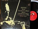 HEIFETZ - BRUCH: CONCERTO IN G MINOR/MOZART: D MAJOR - ORIGINAL RCA LP vinyl lsc