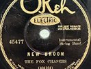 THE FOX CHASERS-Red Wing/New Broom-San Antonio Session-RARE Pre-War Okeh 45477