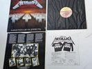 METALLICA MASTER OF PUPPETS RARE FIRST PRESS COMPLETE/MERCH CARD,NO BARCODE 1986
