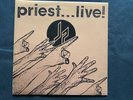 Judas Priest ‎Priest Live  Japanese double vinyl gatefold LP album inc stickers