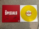 The Specials Protest Songs 1924-2012 SIGNED AUTOGRAPH Yellow Vinyl Terry Hall