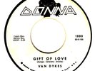 VAN DYKES - GIFT OF LOVE / GUARDIAN ANGEL - PROMO DONNA 45   Doo Wop / soul VG++