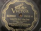 Eddy Duchin - Lights Out / Moon Over Miami - Victor 25212 EX Excellent