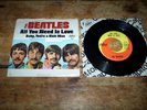 THE BEATLES ORIG VINYL PS 45  ( ALL YOU NEED IS LOVE / BABY, YOU'RE A RICH MAN )