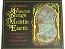POEMS AND SONGS OF MIDDLE-EARTH read by J.R.R. TOLKIEN Stereo Vinyl LP VG+ to EX
