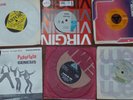 6 45 SINGLES EPs VINYL BOWIE, -IGGY POP, GENESIS, JOAN BAEZ,PATTI SMITH