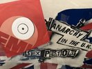 Sex Pistols - rare ANARCHY IN THE UK 7 inch Test Pressing White Label. Punk.