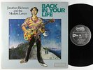 Jonathan Richman & Modern Lovers - Back In Your Life LP - Beserkley VG+ PROMO