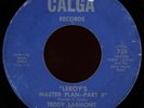 TEDDY LARMONT & THE MIND SLAYERS Master Plan 45 Calga Unknown 1973 GA Funk